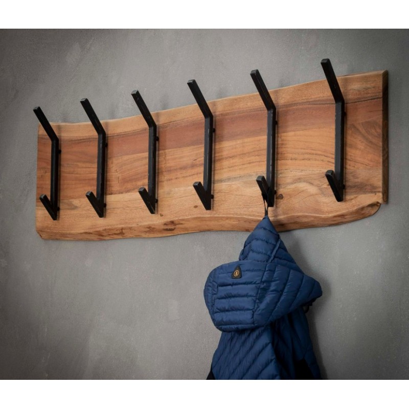 ZI Coat rack edge 2x6 hooks